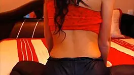 Webcam spandex leggings dancing with petite 18+ brunette amateurs private