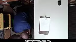 Black babe sucks officer's dick for freedom!