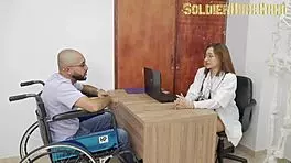 Teen Patient Gets Squirting Pussy Treatment From Blonde Doctor With Dirty Talk And Blowjob