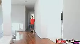 two busty women, wanna share this hard man meat?