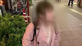 Cute Japanese girl rides and gets creampie in homemade amateur sex, reaching orgasm as a slut.