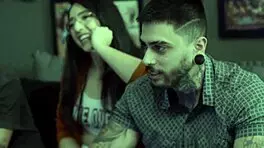 Lis Gets Cum On Face From Matheus Castro And Titto Lis In 3some Blowjob