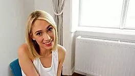 I'm the blonde tourist who sneaked into the gym and got creampied, sky pierce