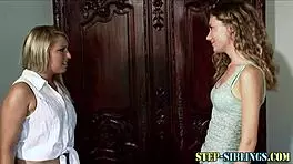 Little Teen 18+ Steples Taste Each Other