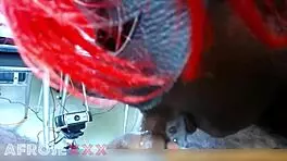 black babe sucks dick waiting to fuck