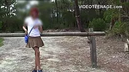 Skinny teen 18+ strips bare at the beach. Wanna see more?