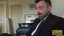 skinny 18+ submissive throats and rides in intense session