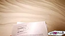 Young step sister covers her bad grades with sex for parents to see