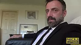 skinny 18+ submissive throats and rides in intense session