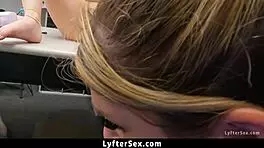 the sinning thieves feel the thrill of following every order from the guard in this emotional threesome.