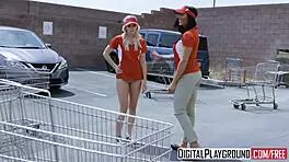 Yo, check Digitalplayground's Trisha Parks and Preston Parker in hidden anal action! 😜