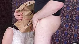 Throat fucked hard, oral slave teen 18+ in BDSM chaos