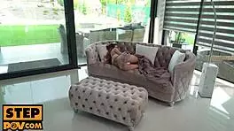 Slutty Teen Macarena Lewis Craves Your Big Cock In Her Punani With Spooning Passion