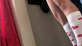 Busty petite 18+ fingered until orgasm, pussy wet and cute body