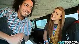 Intriguing Redhead Amateur Blowjob In Public Car Leads To Humiliating Sex