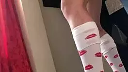 Busty petite 18+ fingered until orgasm, pussy wet and cute body