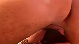 18 Year Old Student Delivers Deep Rimjob and Throat Action