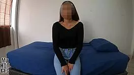 cum inside beautiful margarita's tight pussy