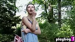 amazing brunette model gloria sol posing naked and showing body