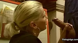 Amateur couple has wet sex at home