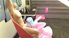 Bulma Mother-In-Law Finds Stepson Masturbating And Teaches Him Sex