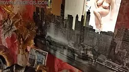 I Caught My Teen 18+ Girlfriend, Who's Not My Sister, Flashing Her Tits