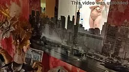 I Caught My Teen 18+ Girlfriend, Who's Not My Sister, Flashing Her Tits