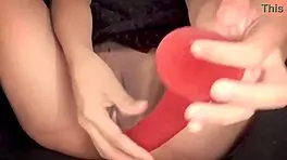 a little while alone playing with my new toy.