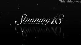 horny teen slut fibbie k fingering her wet cunt in tight thong panties.