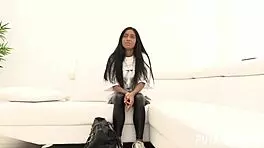 Sexy Latina Teen Caught With Old Man In Blowjob