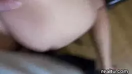 Glamorous Czech teen drilled in mall POV!