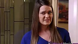 Busty lesbian fingers.