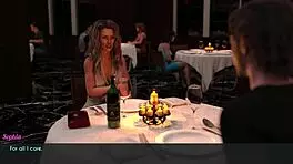 wife and stepmother awam 11 dominate dinner with bennett in 3d