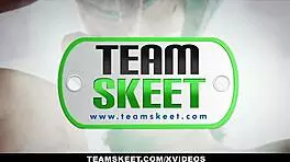 Skinny Cutie Allie Addison Does Anything For Her Boss's Big Cock!