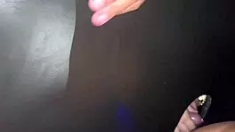 i got this wet pussy fisted and assfucked with a buttplug in the glory hole