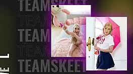 Gorgeous babe trisha parks takes on that huge massive dick like a horny petite 18+ blonde 😍