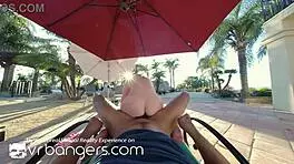 Outdoor Vr Sex: Lily Lou's Wild Ride