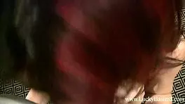 Ashlinn gives blowjob