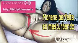 Brunette Latina Teen Masturbates Big Ass To Orgasm And Cum