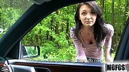 Belle Claire, stranded teen, ready for hardcore action?