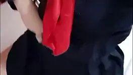 Is petite latina teen 18+ recording her sexy body with big ass and tight pussy?