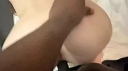 Giving My Girlfriend a Massive Black Cock to Ride