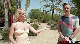 Dirty Stepmom Vic Fucks Braylin Bailey