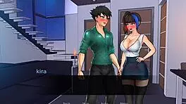 Confined With Goddesses: Serena And Sister Emma In Intense Scene