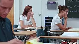 Izzy Bell Gets A Detention Dickdown With Riding, Titty Fuck, And Doggystyle On Monster Cock