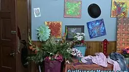 this teen lesbian rims a masturbating milf in high definition