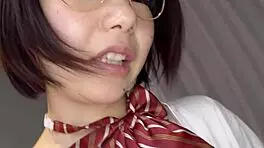 Wow, check this cute Japanese teen 18+ with big tits getting wild in hotel sex after school! What a steamy affair with an older guy!