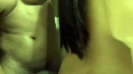 a quickie in the bathroom while my friends are in the living room -amateur couple- nysdel