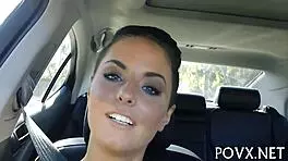 Christy Mack gets fucked in POV doggystyle and blowjob