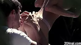 Teenager Babe Gets Hardcore Assfucking Cumshot Outdoor With Monster Cock And Young Ass